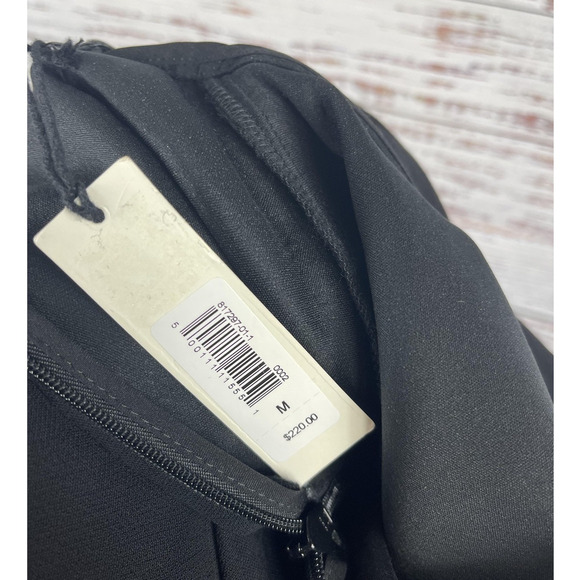 Banana Republic Dress Women's Medium Long Sleeve Mock Neck Side Slit Pockets - Picture 10 of 14